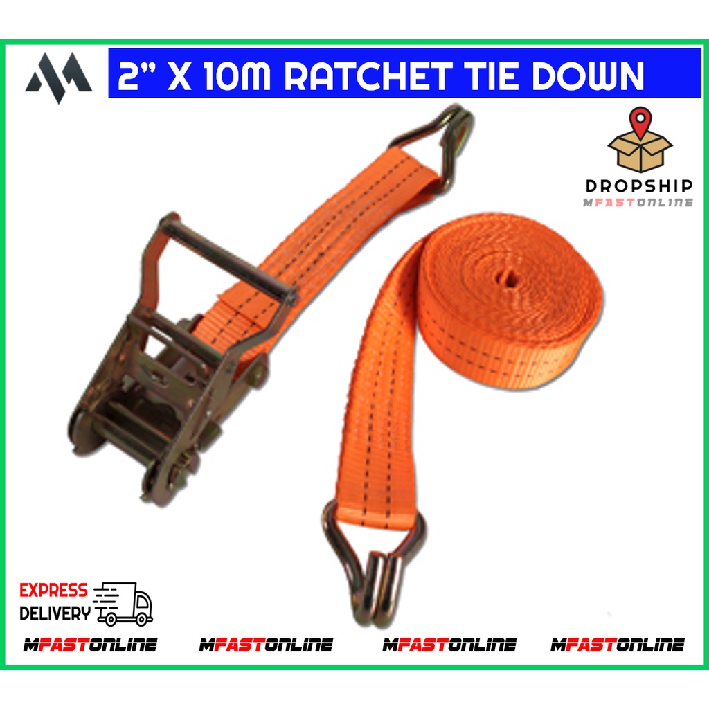 4 Meter 5 Ton Car Towing Rope Towing Strap Belt Tow Rescue Rope Tali  Penarik Kereta 4 Meter Tali Penarik Kenderaan