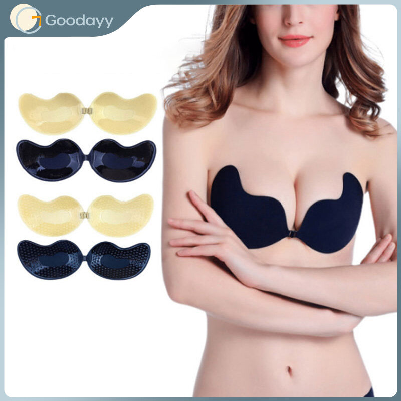 Women Nubra Invisible Sticky Bra Shape cleavage Strapless Brasier