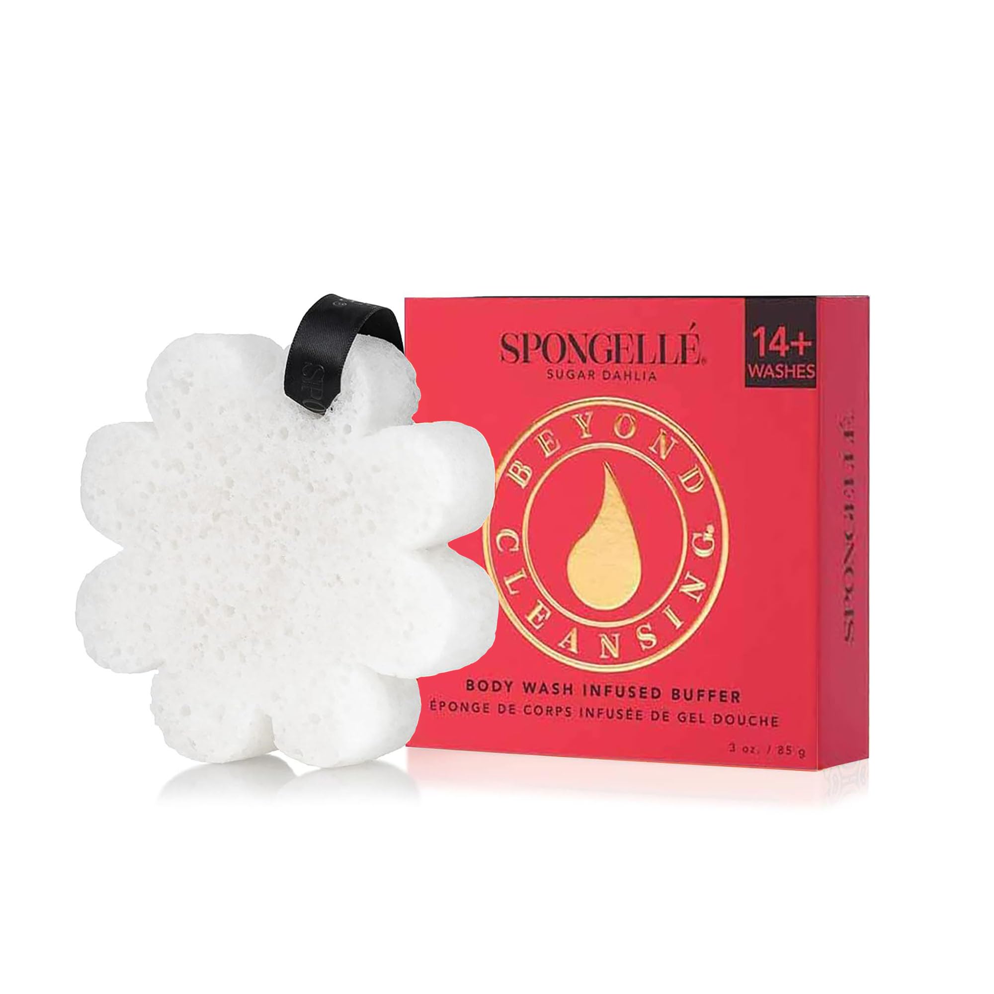 Spongelle Wild Flower Bath Sponge-Bulgarian Rose - Once Upon A Dress