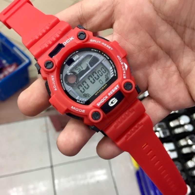 Jam mat moto merah new arrivals