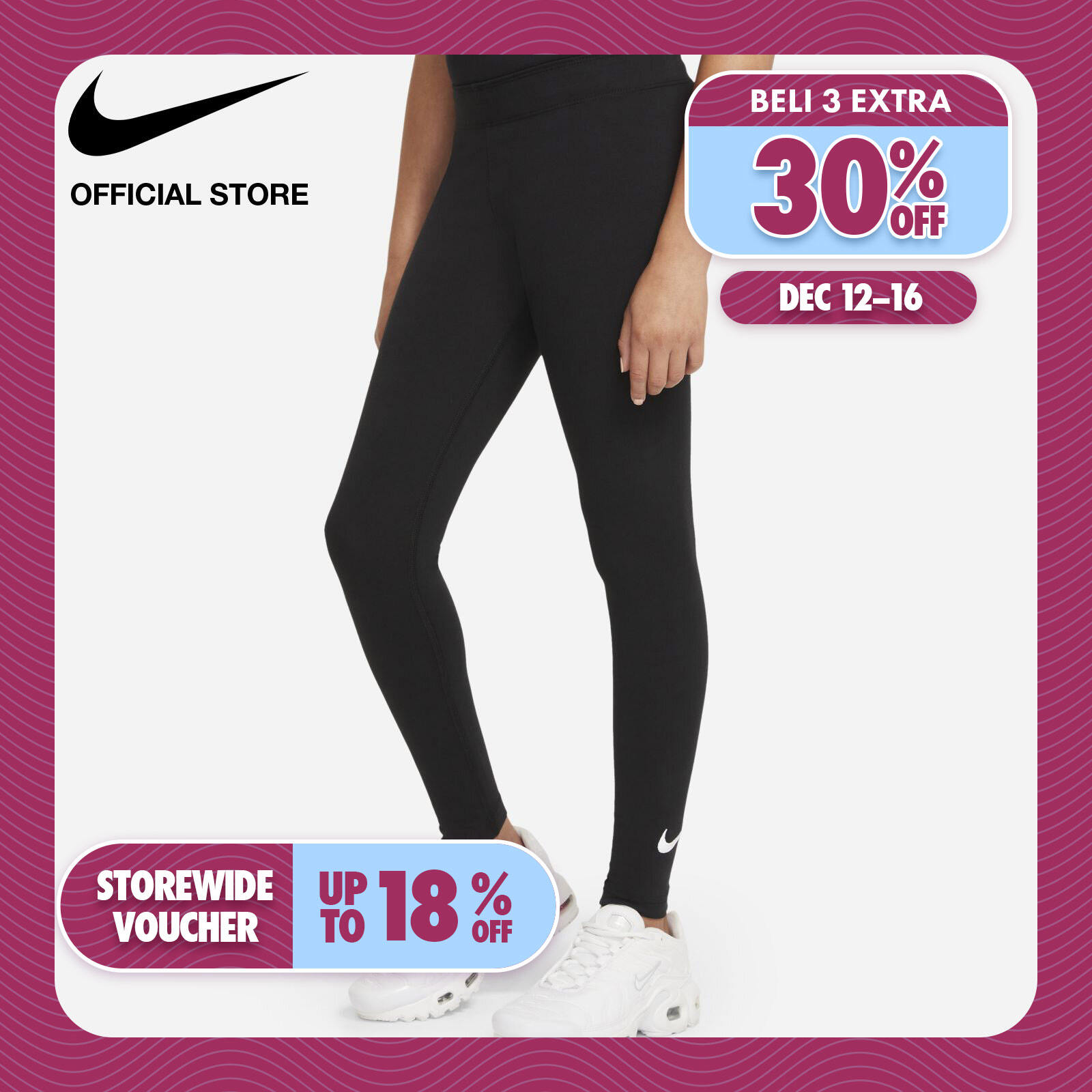 Nike Women's Go Firm-Support High-Waisted Capri Leggings with
