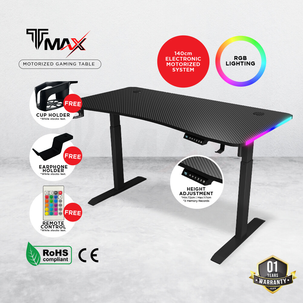 Tomaz Armor Gaming Table (140cm)