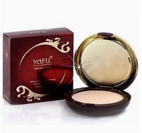 Yafu Powder | ยาฟู แป้งพัฟ 2 ชั้น  ผสมโสม