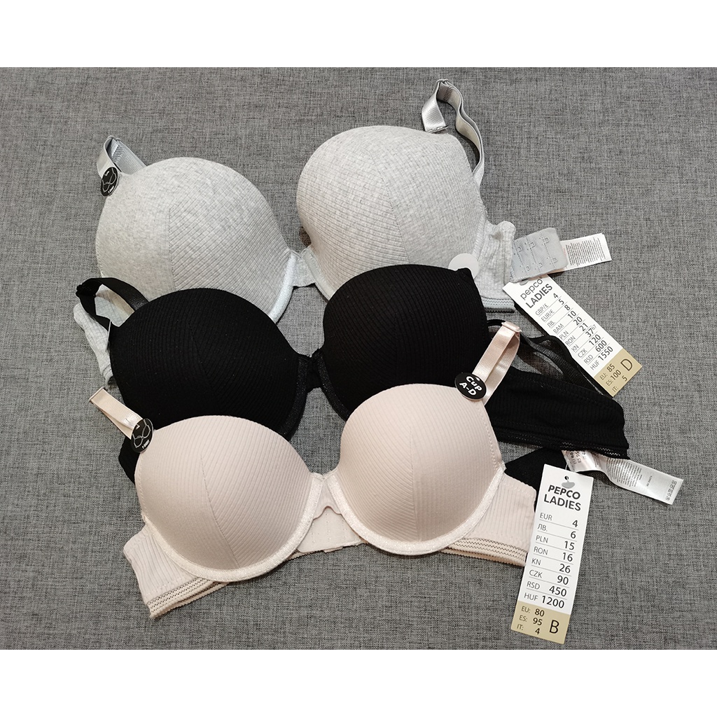 New 6 Colors Lace Bra Underwire 3/4 Cup Padded Bra Push Up Sexy