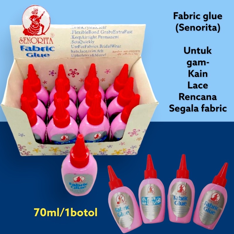 Senorita Fabric Glue/ Gam Baju/ Gam Fabrik