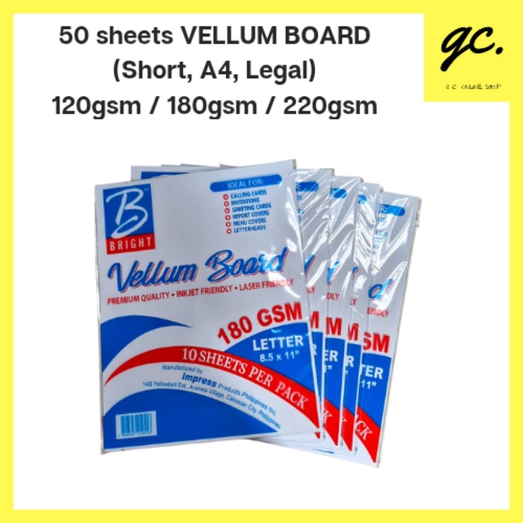 vellum board paper Price & Voucher Oct 2026 | BigGo Philippines