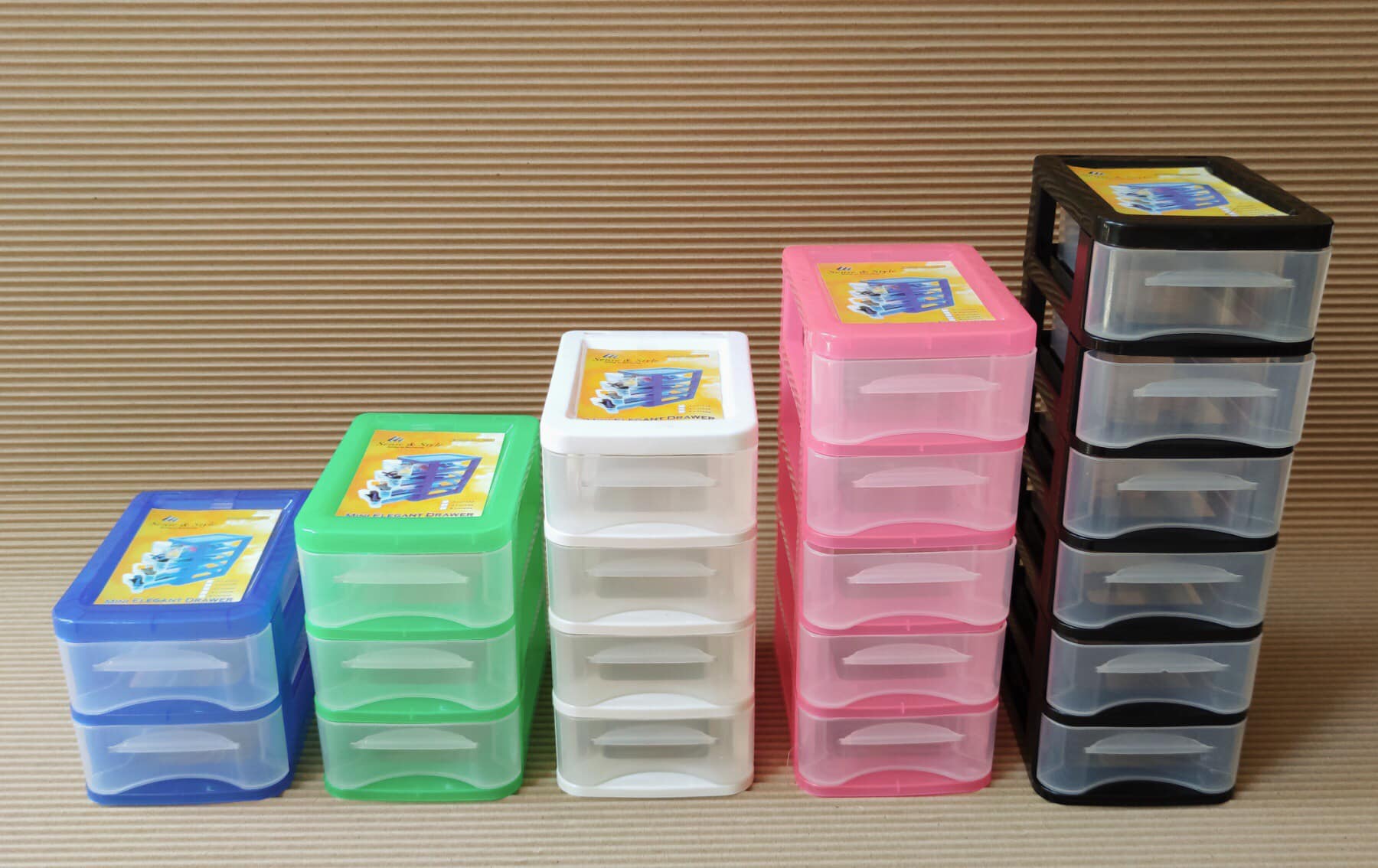 Plastic 25 Drawer Parts Storage Box Storage Organizer Bins for