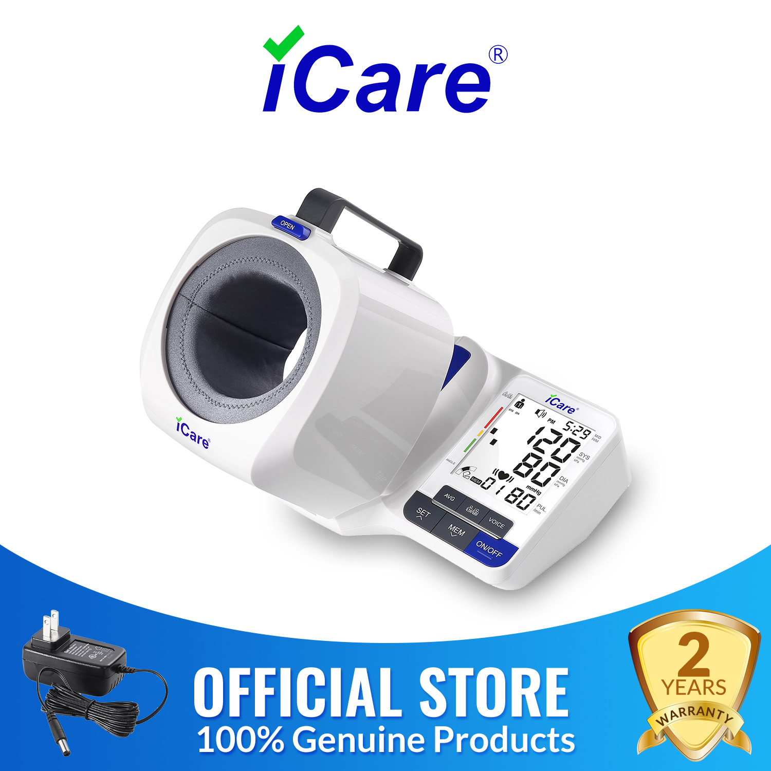 icare digital blood pressure monitor