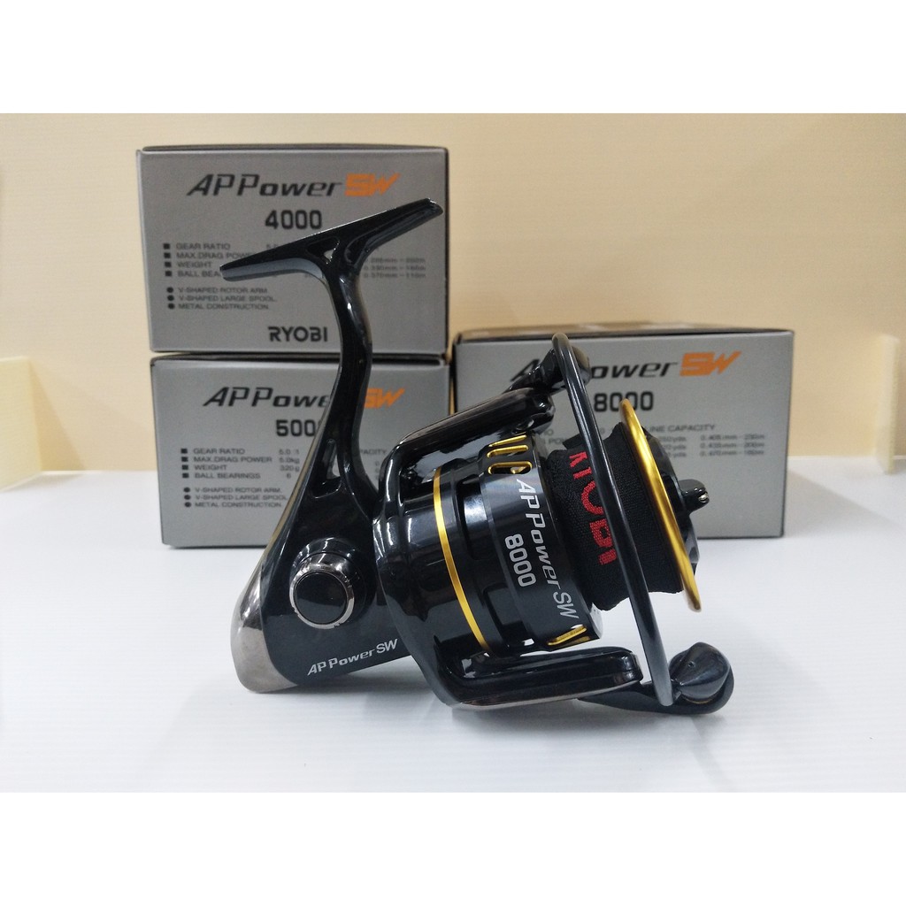 RYOBl fishing reel AP POWER SE SPECIAL EDITION 2000 4000 5000 8000 10000  SPINNING