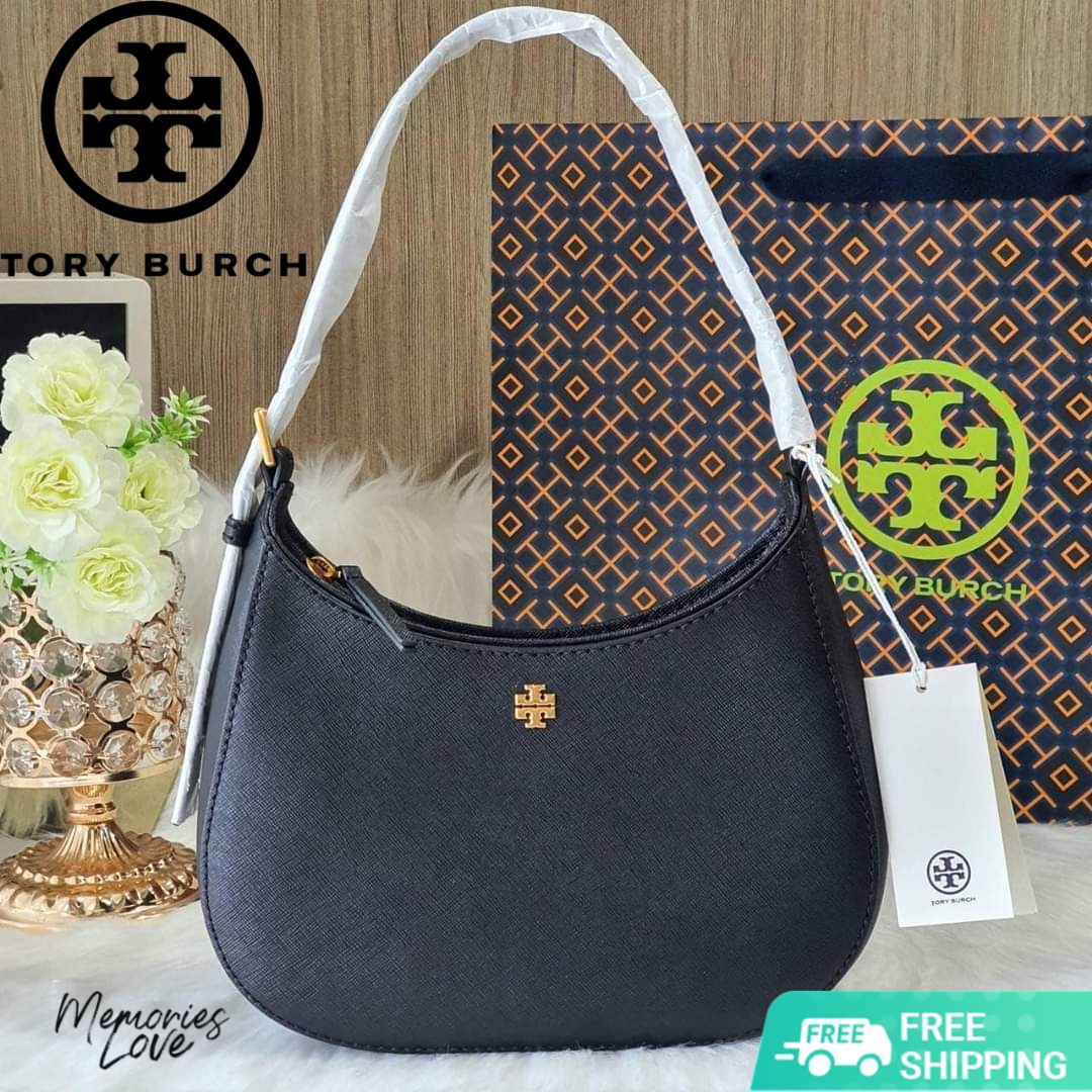 TORY BURCH 137416 EMERSON ZIP SHOULDER BAG - กระเป๋าแบรนด์จาก