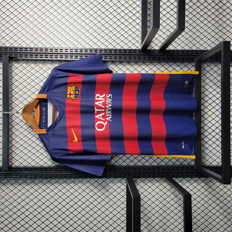 ❧✷☞ ♝☼2014/2015 Barcelona retro jersey-14/15 Barca football