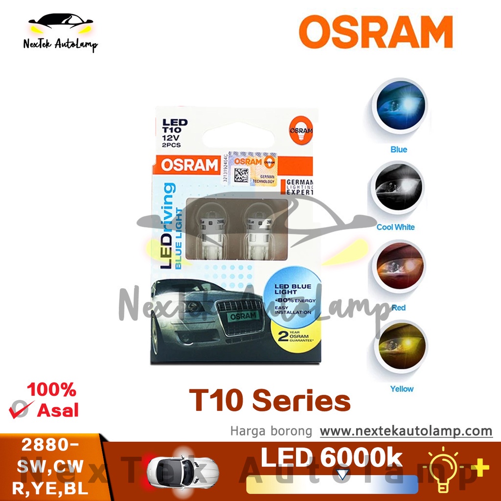 OSRAM LED P21W PY21W P21/5W Signal Light LEDriving SL Advance S25 1156  1157,Pair