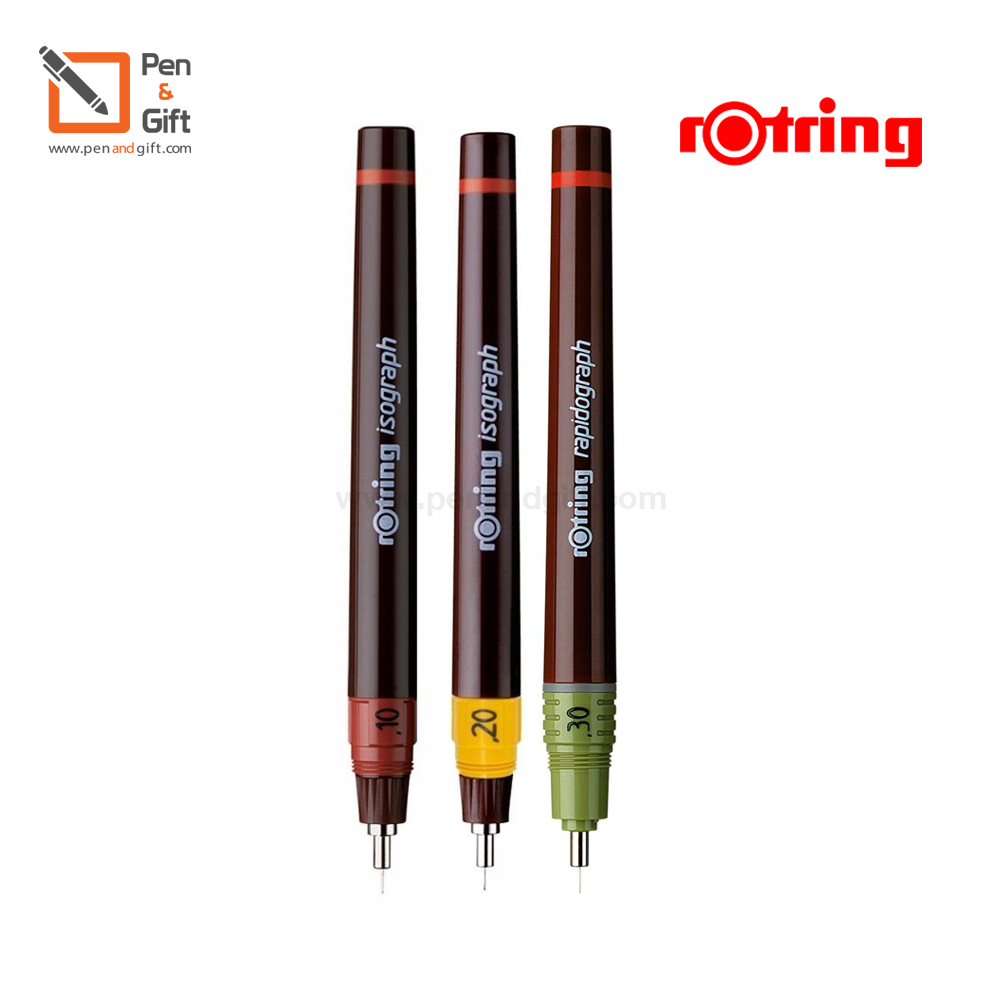 Rotring Isograph pen Porous-point refilled ink drawing pen 0.1mm-1.0mm  needle hook line pen 1 piece