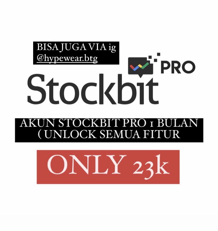 Logo Blog Stockbit Harga Stockbit Terbaru Juni 2023 |BigGo Indonesia