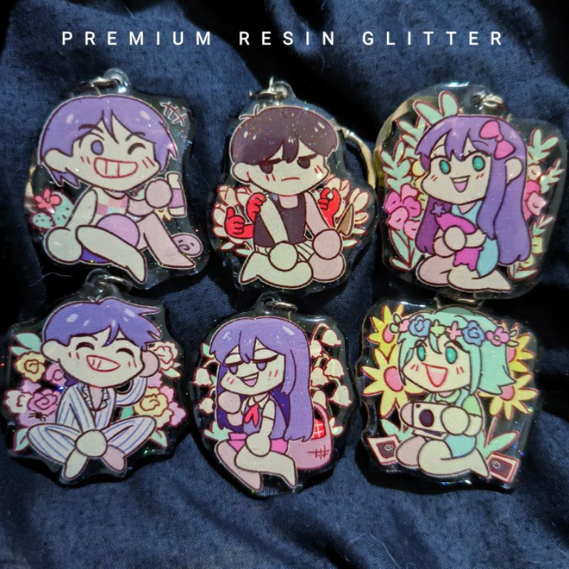 Omori Double-Sided Smol Phone Charms