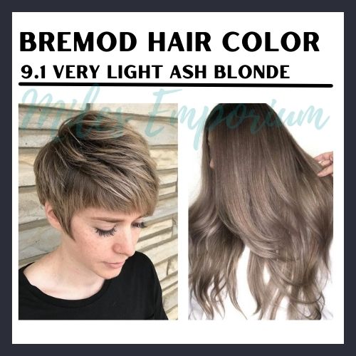 Shop Bremod Hair Color With Oxidizer Ash Blonde 10.1 with great discounts  and prices online - Feb 2024