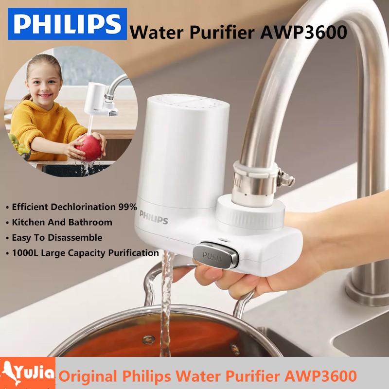 Philips WP3812 Micro X-Clean On Tap Water Purifier for Home Kitchen Water  Filter