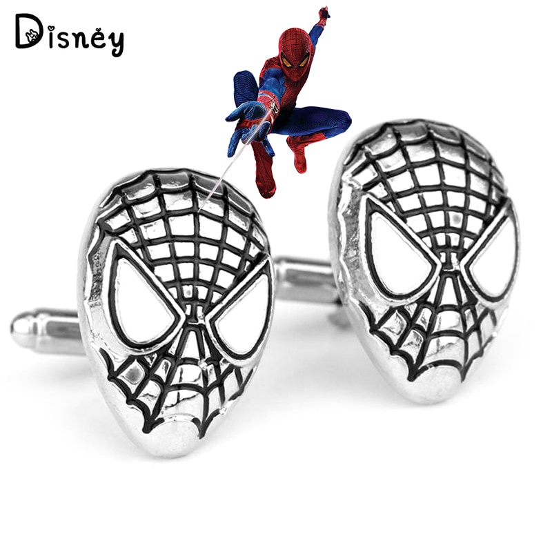 Disney Marvel Soaring City Charms Spiderman Mask Clasp Bracelet