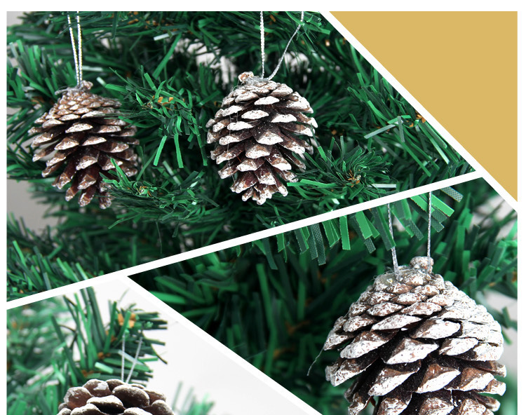 40 PCS Pine Cones Decorations, Natural Pine Cones Bulk Package