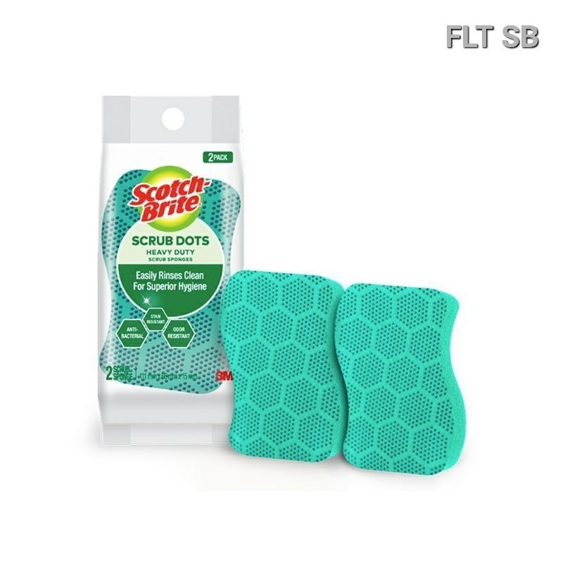 3M Scotch Brite Heavy Duty Scouring Sponge Bonus Pack (5pcs/pack