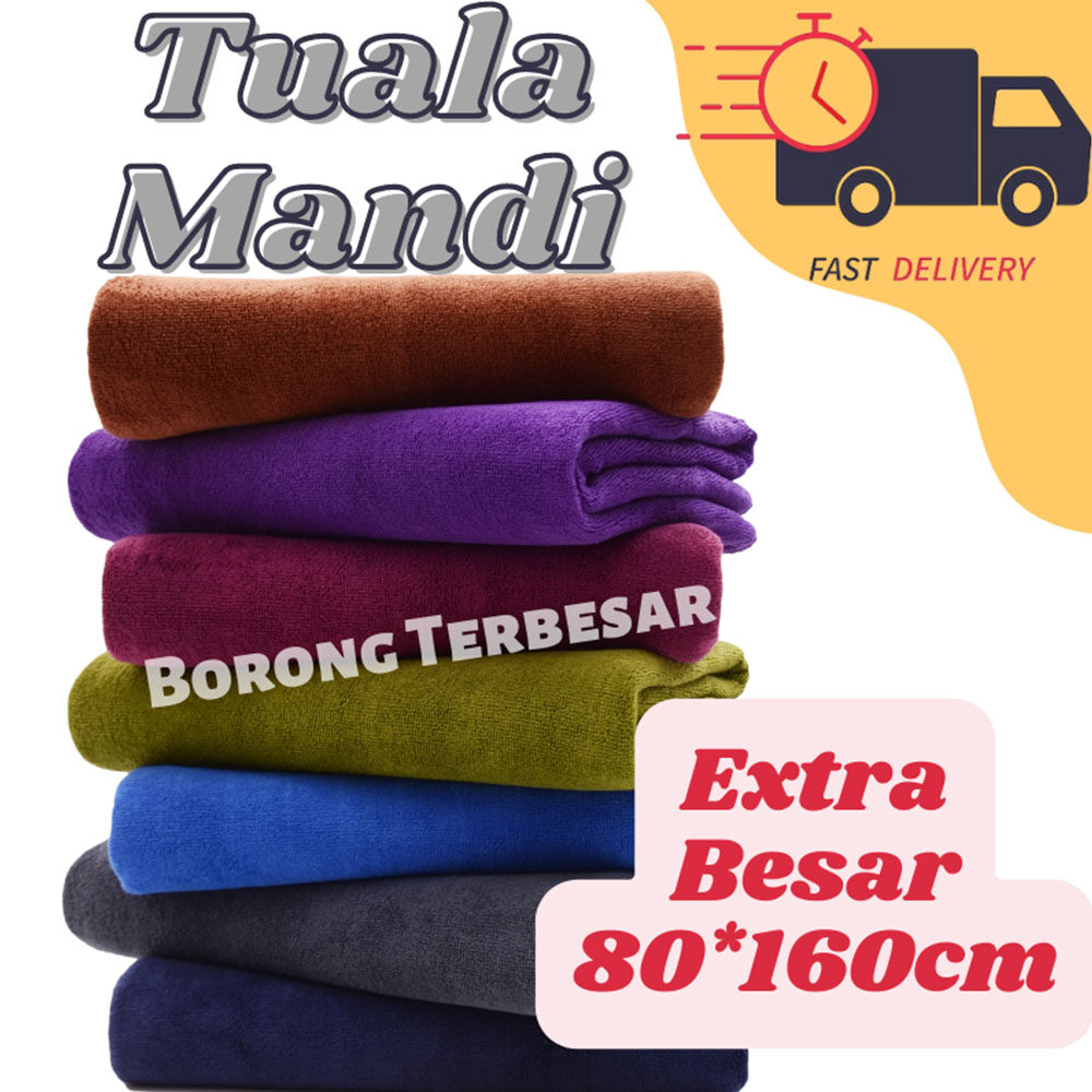 Tuala best sale mandi microfiber