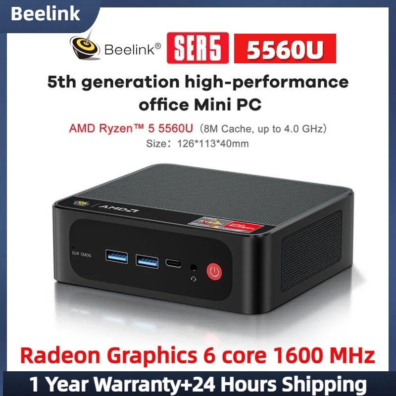 Beelink SER5 MAX 5800H Ryzen 7 5800H SER5 Ryzen 7 5700U Mini PC Windows 11  SER5 Pro Ryzen 5 5560U Gaming Mini PC - AliExpress