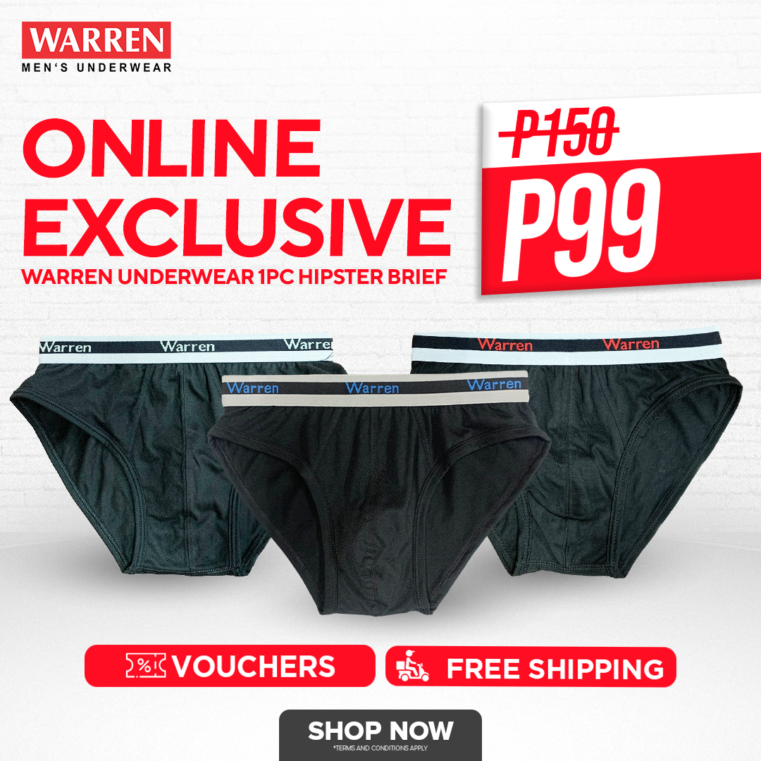 Warren Underwear Price & Voucher Feb 2024