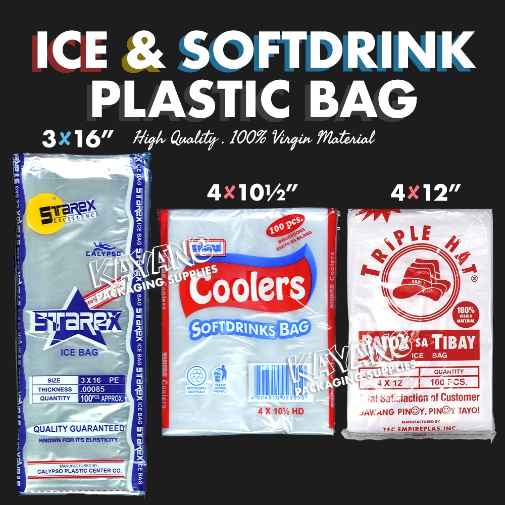 Plastic ICE BAG 5X12 Price & Voucher Oct 2026 | BigGo Philippines