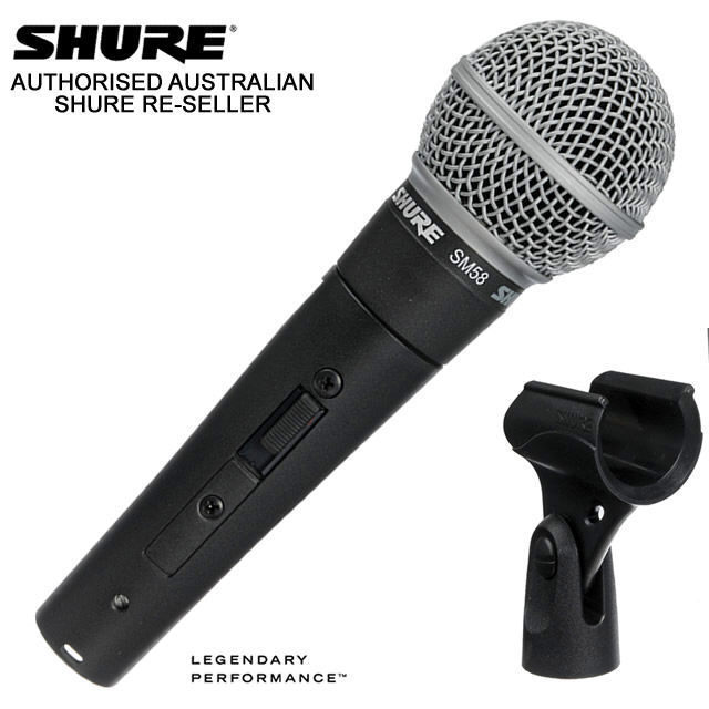 SHURE | ไมโครโฟนไร้สาย รุ่น SM58S