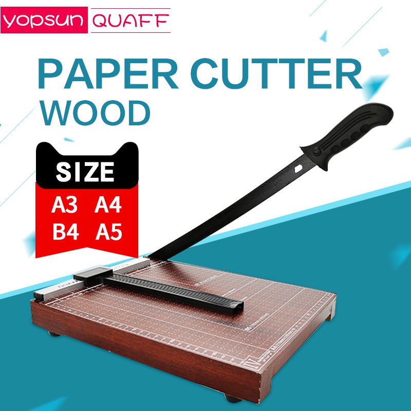 Officom Paper Cutter Wood