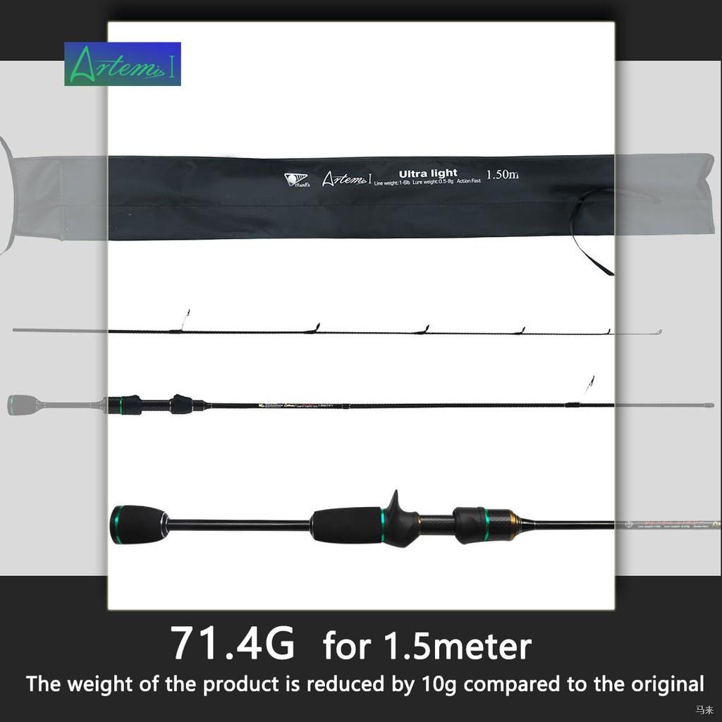 Carbon Solid Tip Ultralight Offshore Fishing Rod Spinning Casting Boat  Jigging Rod Pole Bait Weight 50-200/100-300g 16KG Fishing