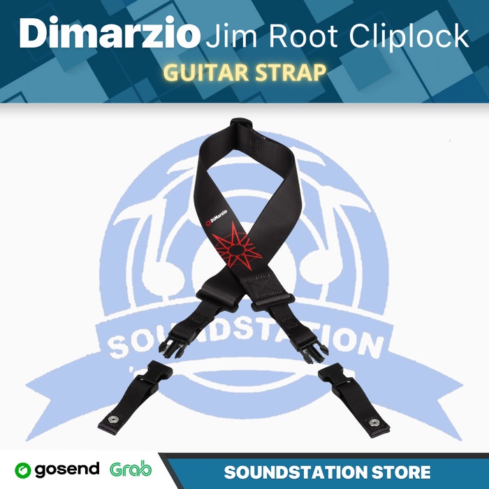 Elastic ClipLock® Guitar Strap