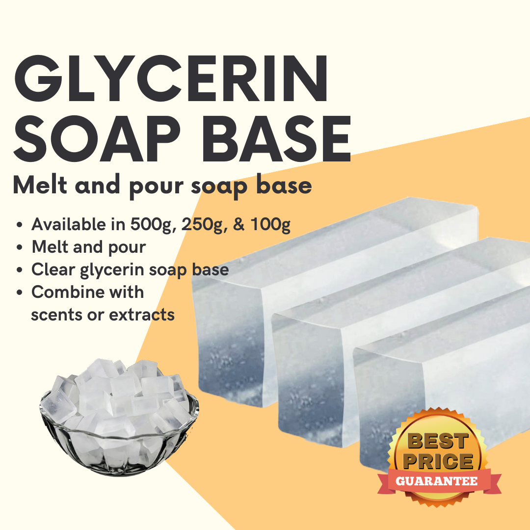 1KG Transparent Glycerin Melt & Pour Soap Base