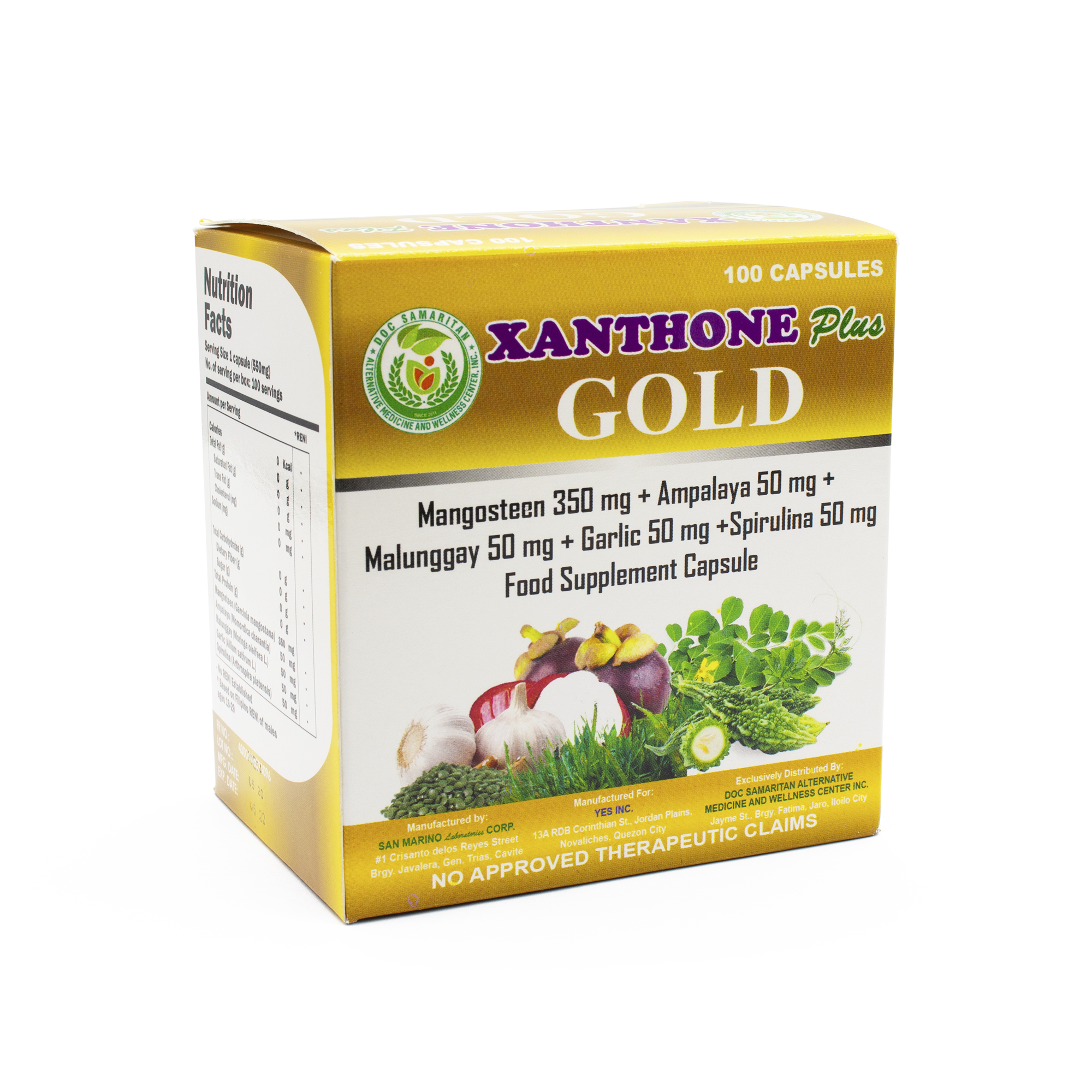 Xanthone | Plus Gold Capsule