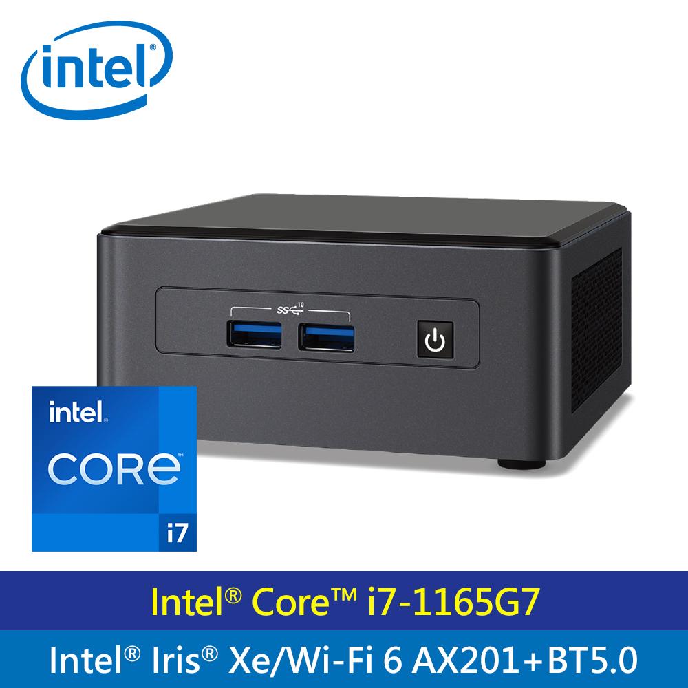 公式】 NUC intel [新品未使用・茶箱] NUC11TNKi7 i7 Core PCパーツ