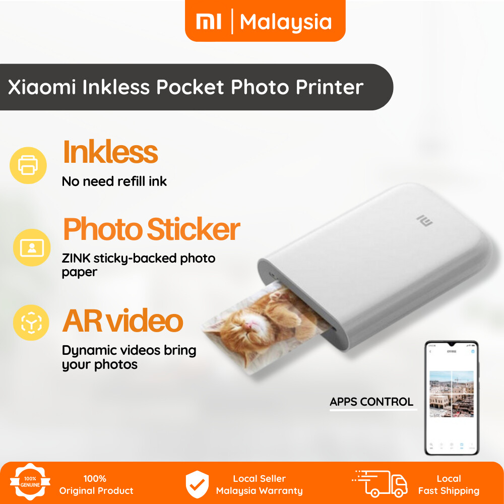  Xiaomi mijia AR Printer 300 dpi Portable Photo Mini