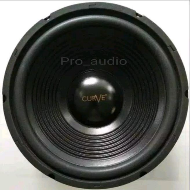 Speaker curve sales 12 inch woofer