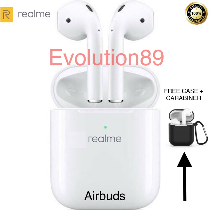 Blibli Realme Air Buds Plus Wireless Earphones Track Air Earbuds