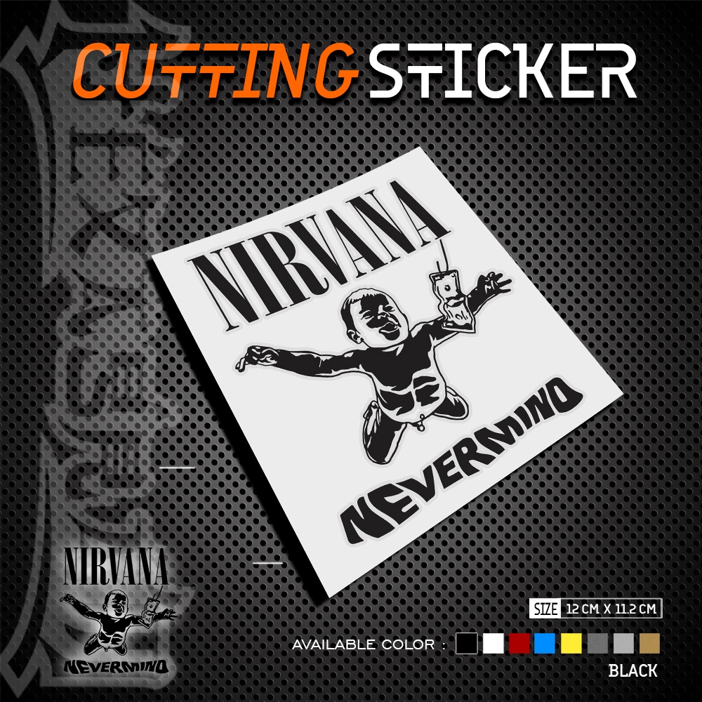 Nirvana Sticker WATERPROOF 