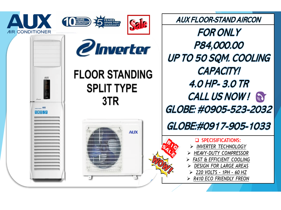 aux aircon for sale