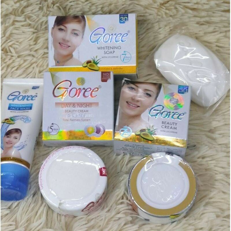 Goree beauty cream 美容クリーム & soap(5sets)-