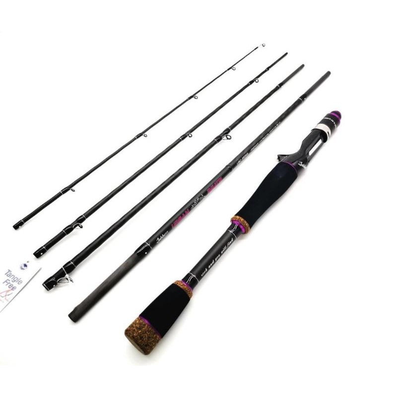 Telescopic Travel Fishing Rod Bait Fishing Rod Lightweight Carbon