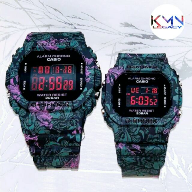 G shock flora couple sale