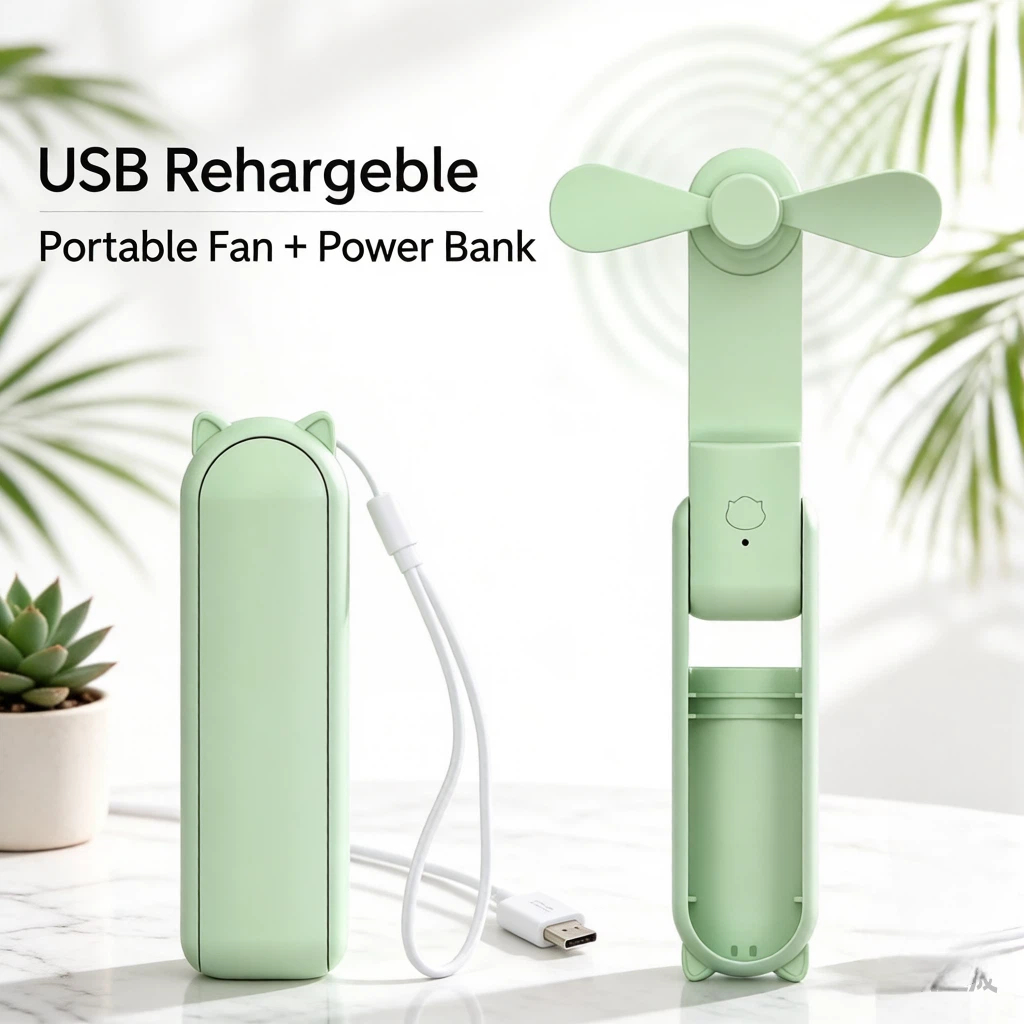 Powerbank Mini FAN Price & Voucher Oct 2026 | BigGo Philippines