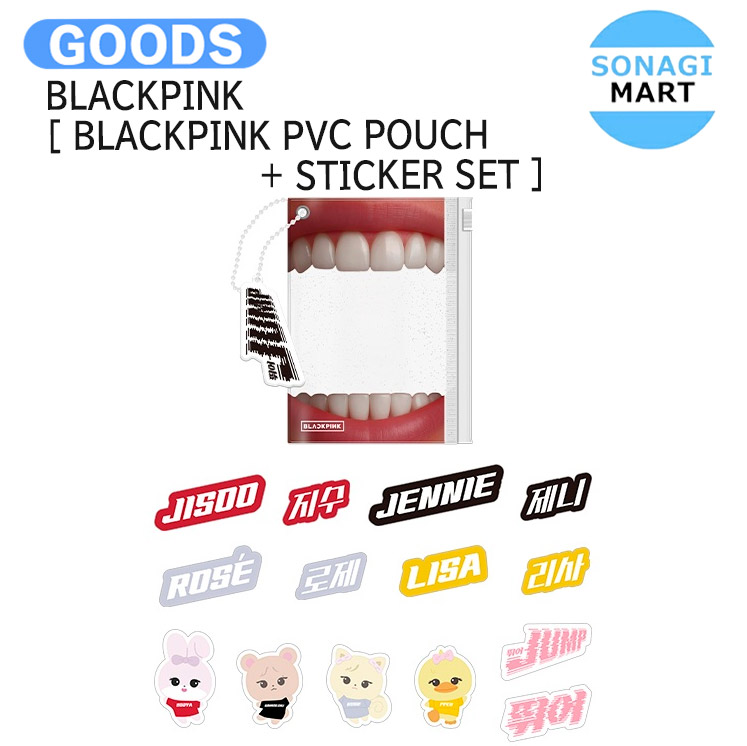 BLACKPINK キーホルダー jump 4種セット　新品未開封 カイカイキキ x ブラックピンク フラワー キーホルダー (Kaikai