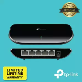 TP-Link | กล่องสวิตช์เครือข่าย SWITCH HUB TL-SG1005D (5-Port Gigabit Desktop Switch)