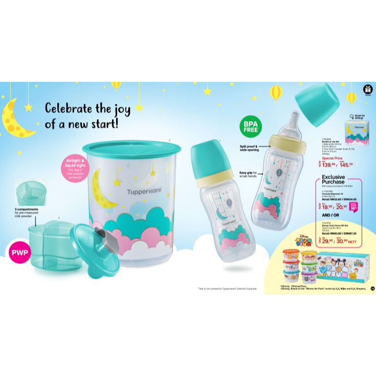 Tupperware baby clearance bottle price