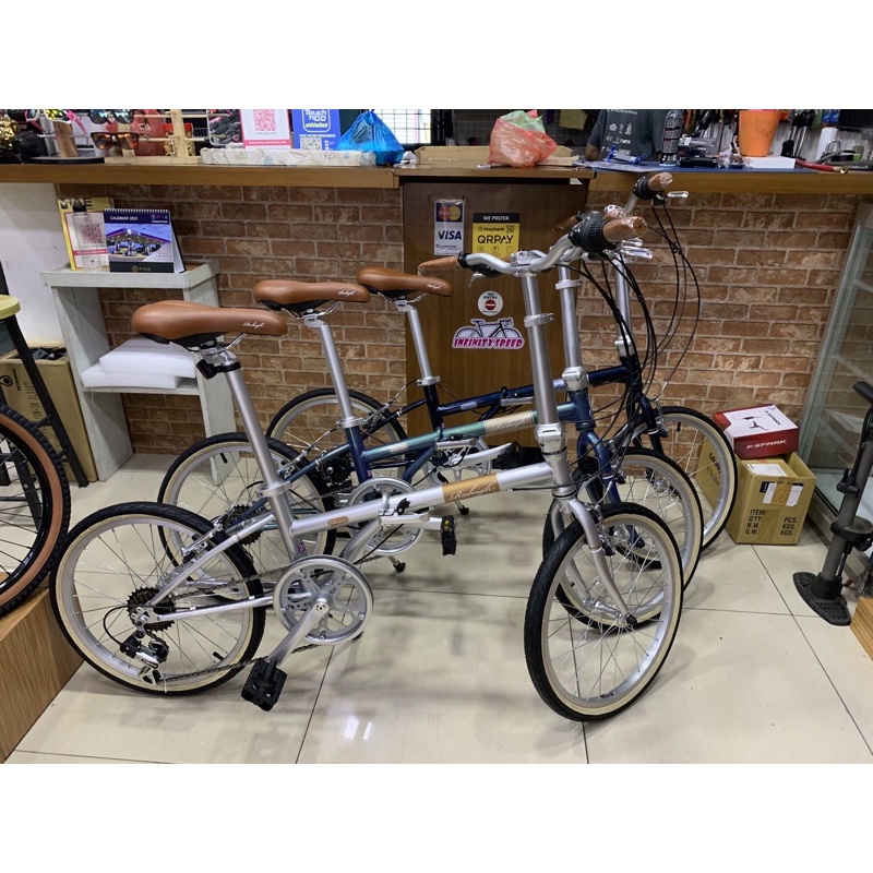 Raleigh calypso folding bike hot sale