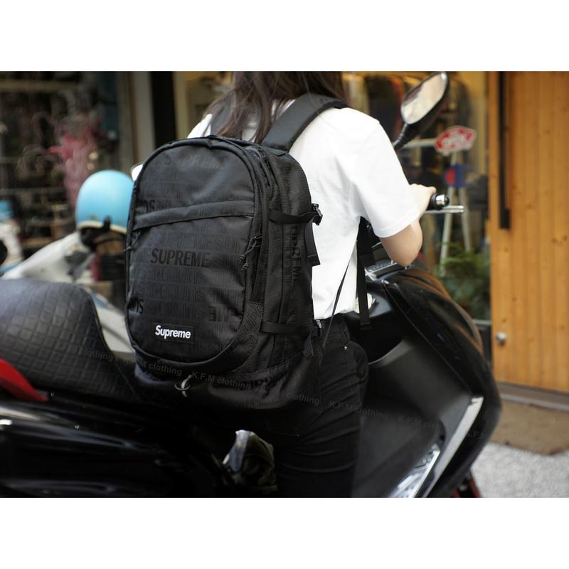 即完売品 supreme 19ss backpack ステッカー付き-