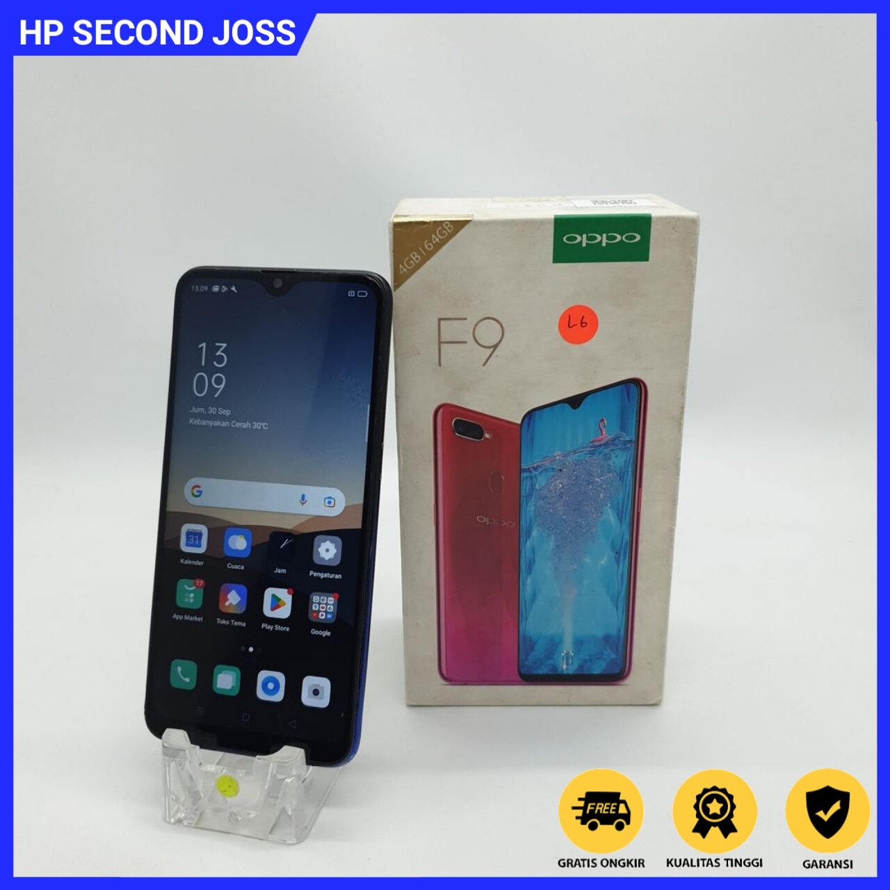 harga second hp oppo f9